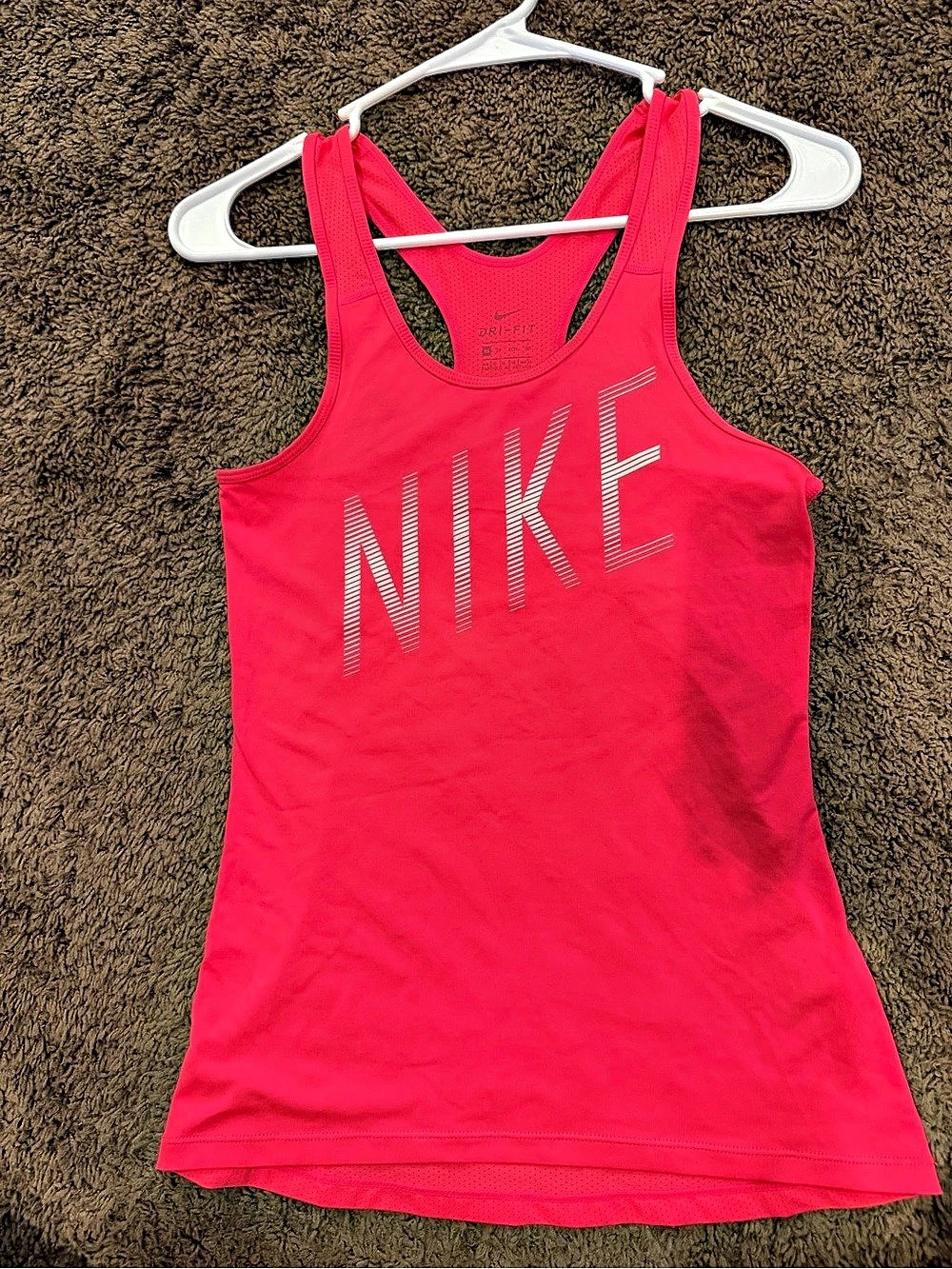 Nike Dri-FIT Tank Top in Pink Size XS Like New